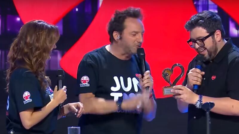 Luis Slimming | Captura: Teletón