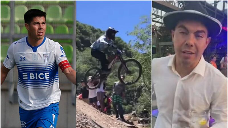 El Gato Silva sigue disfrutando el retiro: ahora se luce en una competencia de mountain bike