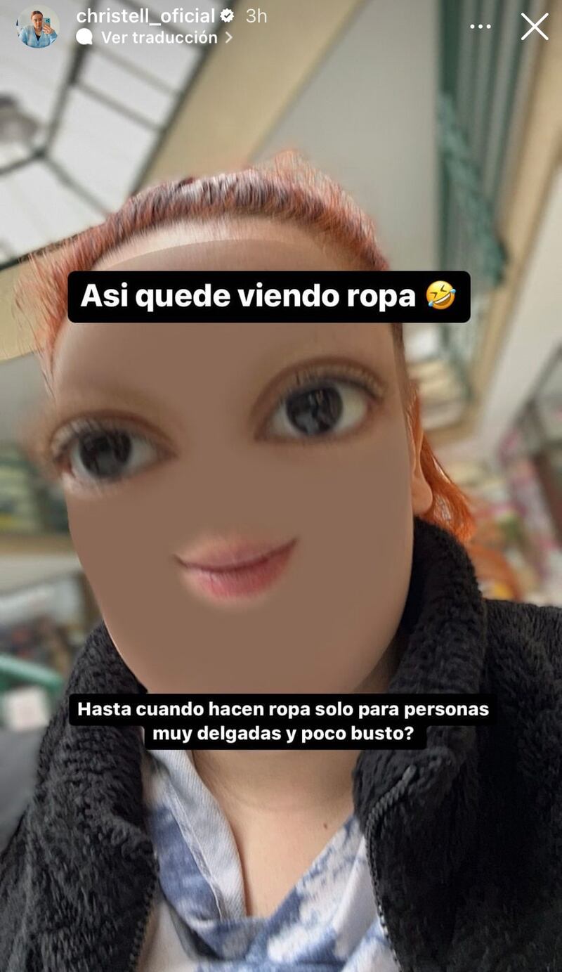 Historia de Christell Rodríguez | Instagram
