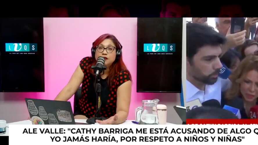 Ale Valle contra Cathy Barriga