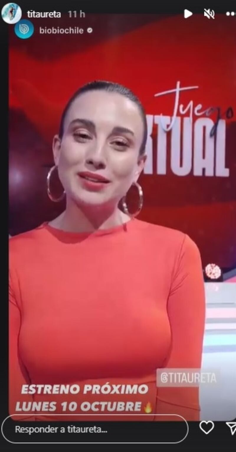 La periodista debutará el lunes 10 de octubre en "Juego textual".
