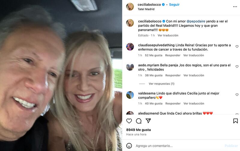 Cecilia Bolocco | Captura: Instagram