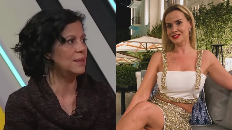 Laura Landaeta y Lola Melnyck | Captura: Que te lo digo e Instagram @lolamelnyck