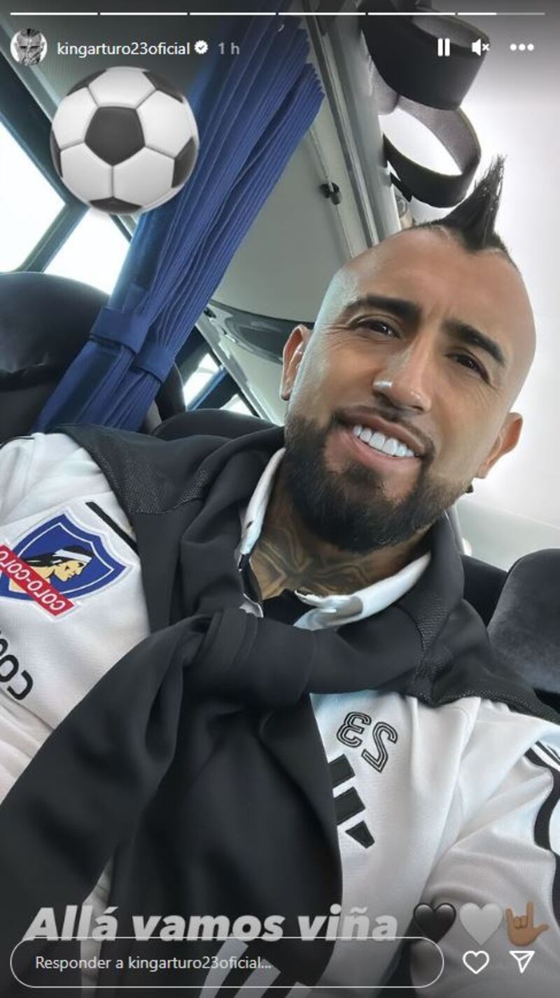 Instagram Arturo Vidal