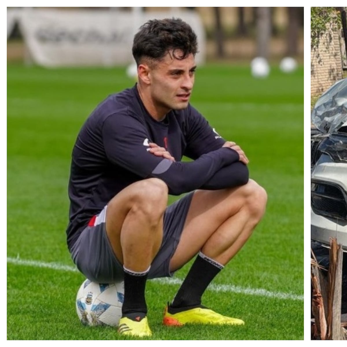 Jugador de Estudiantes de La Plata sufre grave lesión en accidente en Argentina Jugador de Estudiantes de La Plata sufre grave lesión en accidente en Argentina