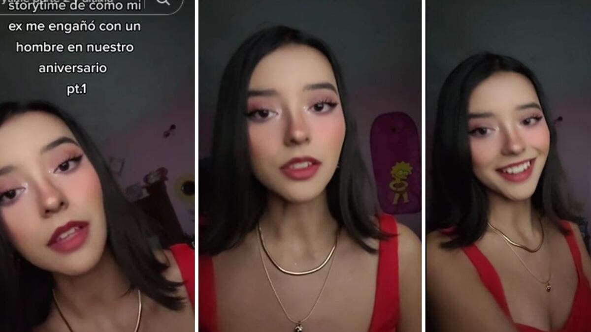 Joven descubre que su novio le fue infiel con otro hombre