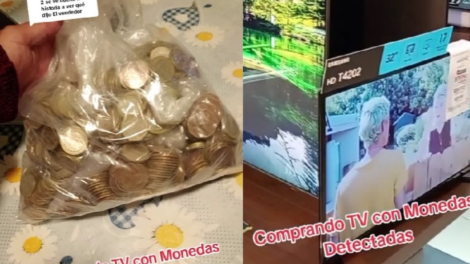 Compró televisión con monedas recolectadas en playa de Antofagasta