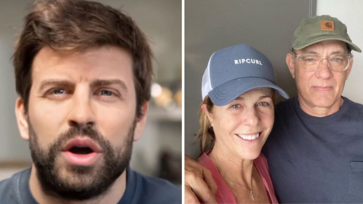 Tom Hanks y Piqué IA