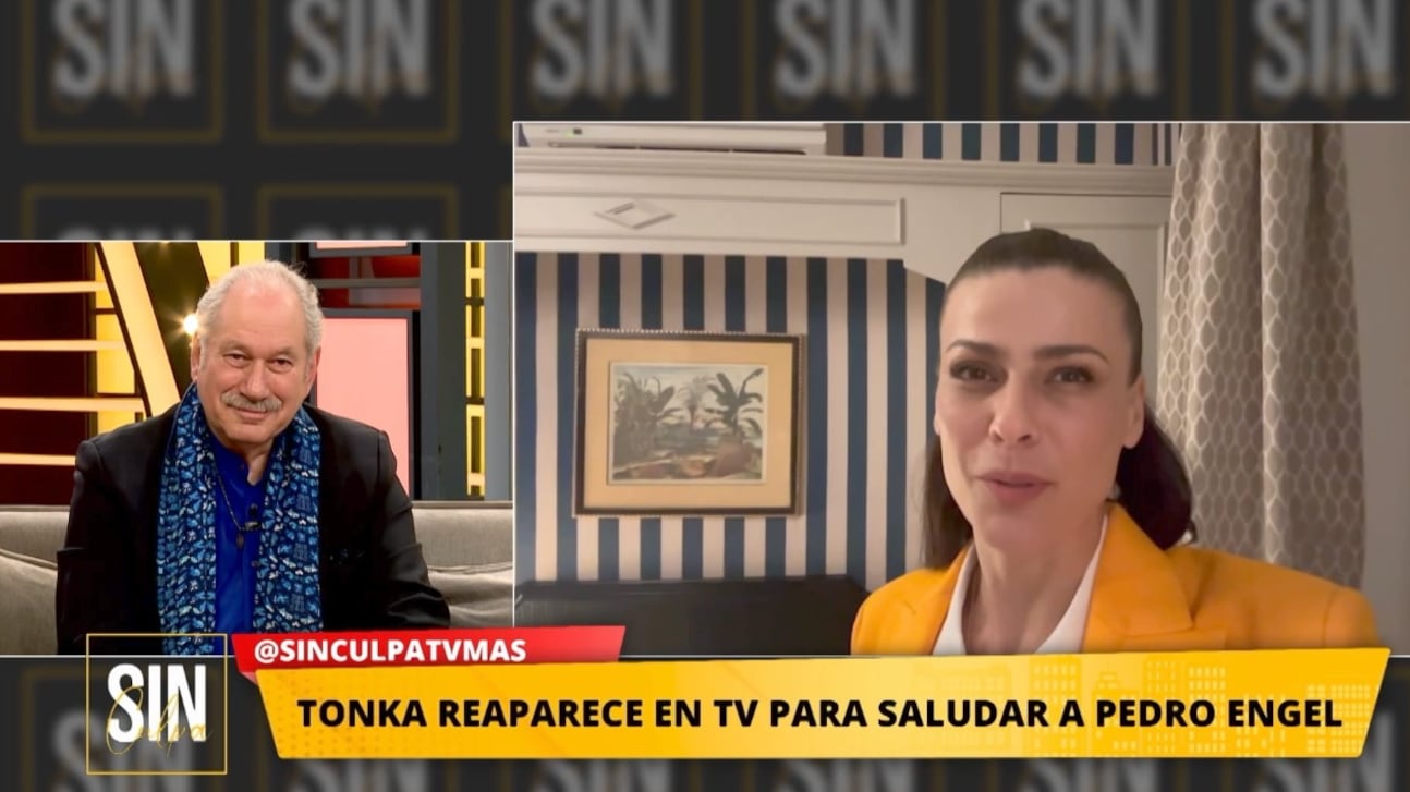 Tonka Tomicic y Pedro Engel, programa Sin Culpa