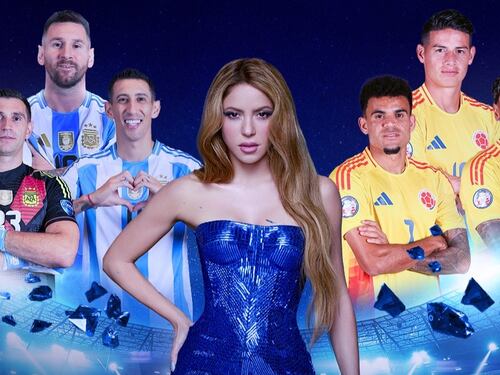 Crean balón especial de la Copa América por presentación de Shakira en la final entre Argentina y Colombia