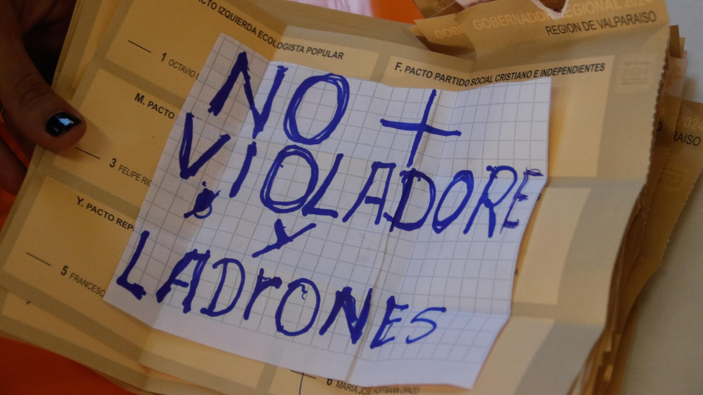 Votos nulos en elecciones 2024