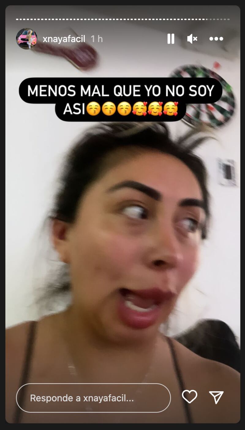 Naya Fácil Historias - Fuente: Instagram