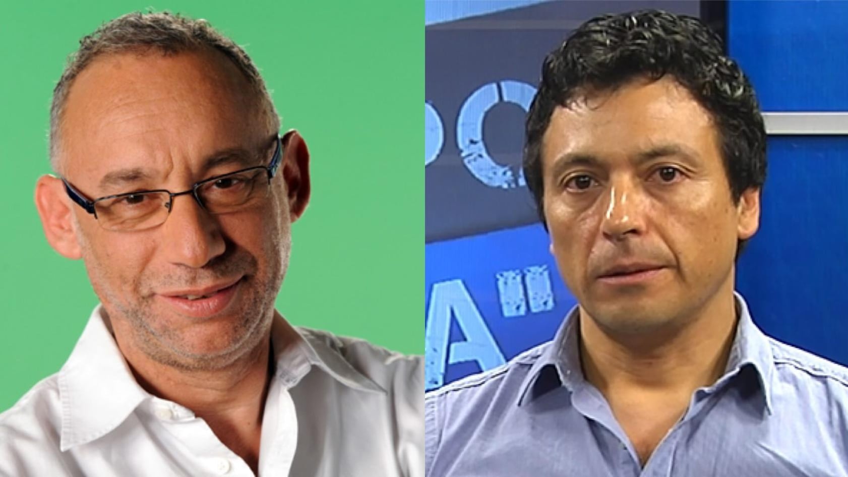 Mauricio Israel y Marco Sotomayor