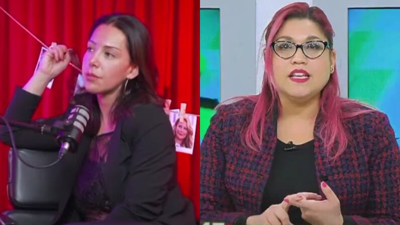 Mariela Sotomayor y Ale Valle | Captura: Juzgamos y no funamos e Intrusos