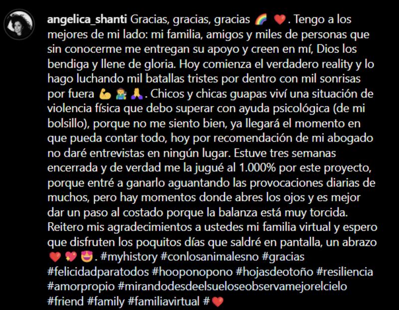 Angélica Sepúlveda | Instagram