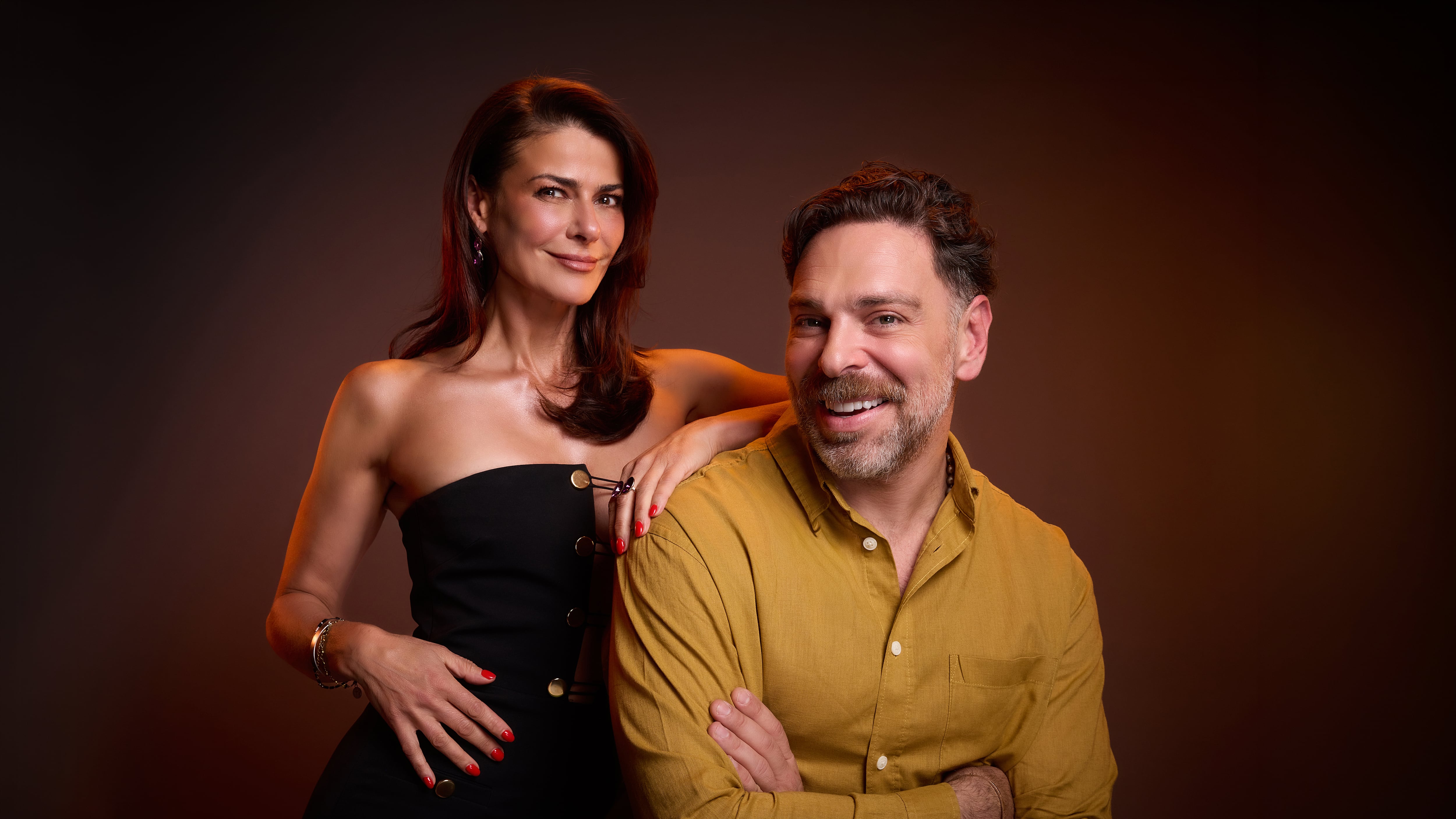 Tonka Tomicic y José Antonio Neme en Only Friends | Gentileza: Mega