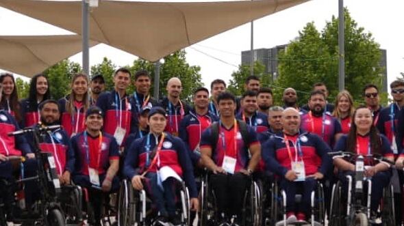 Algunos de los atletas parapanamericanos de Chile que intervendrán en Santiago 2023.