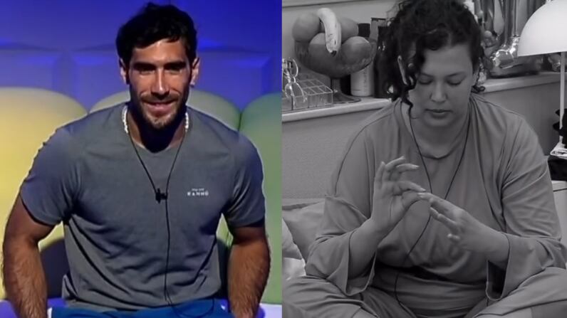 Pedro Astorga y Michelle Carvalho | Captura: Gran Hermano de CHV