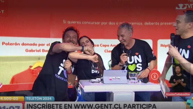 Daniel Fuenzalida y Rosario Bravo | Teletón 2024