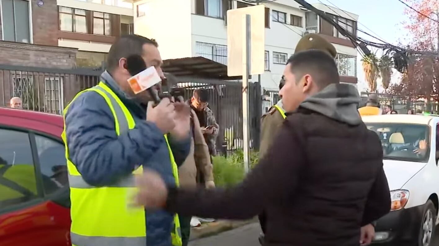 Tomás Cancino fue agredido en fiscalización