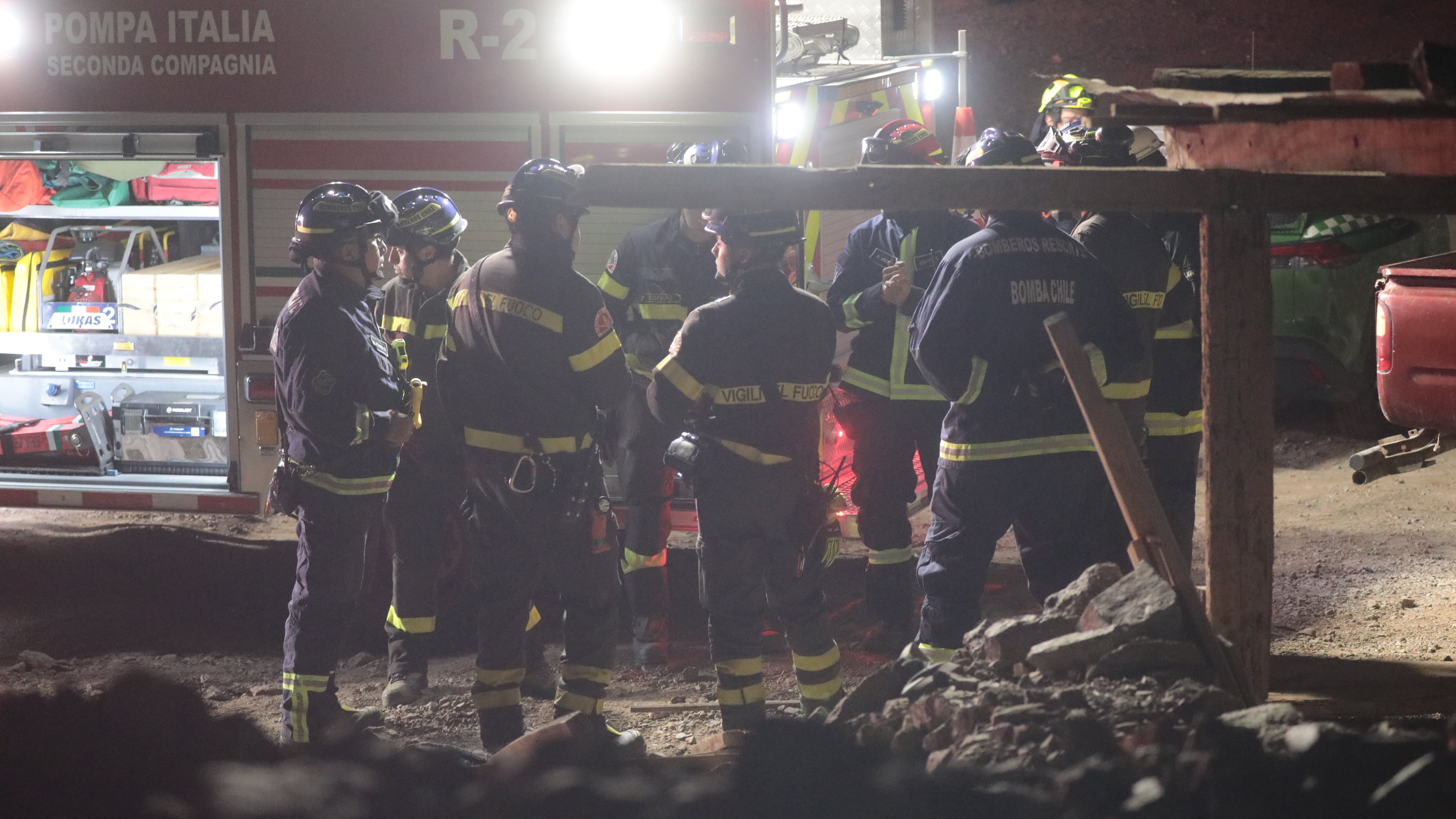 Derrumbe de mina en Copiapó