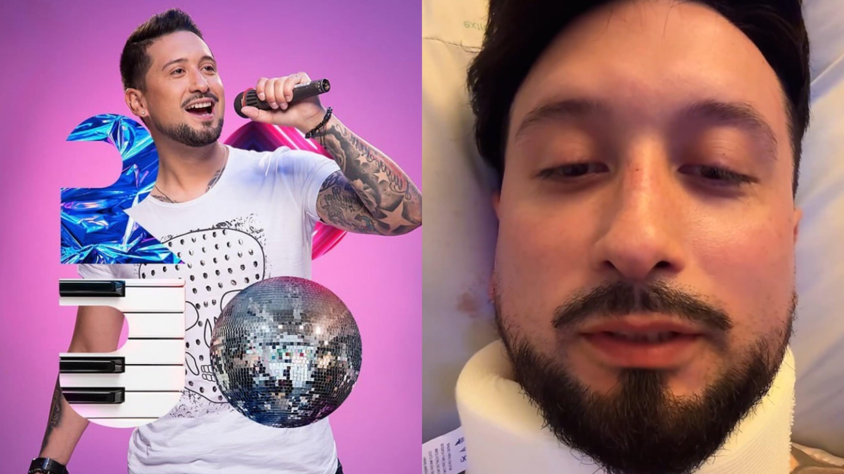 Ronald Pérez, exparticipante de Rojo, sufrió accidente en USA y fue operado