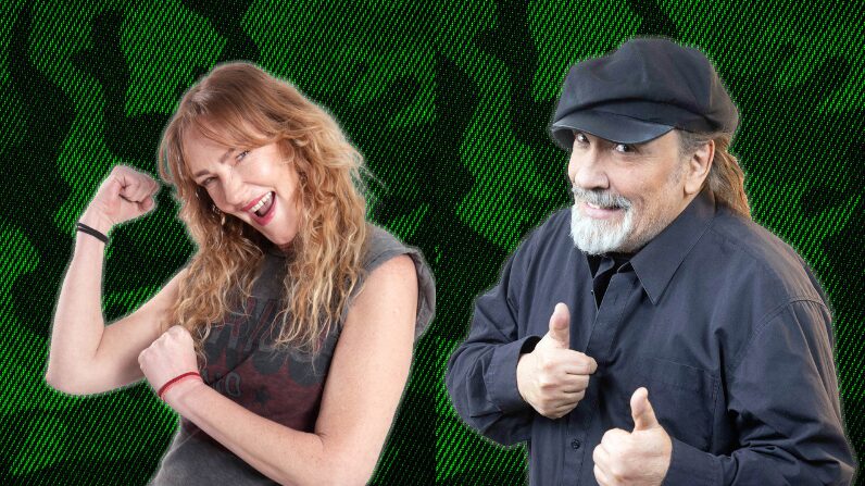 Catalina Pulido y José Miguel "Negro" Piñera | Gentileza: Canal 13