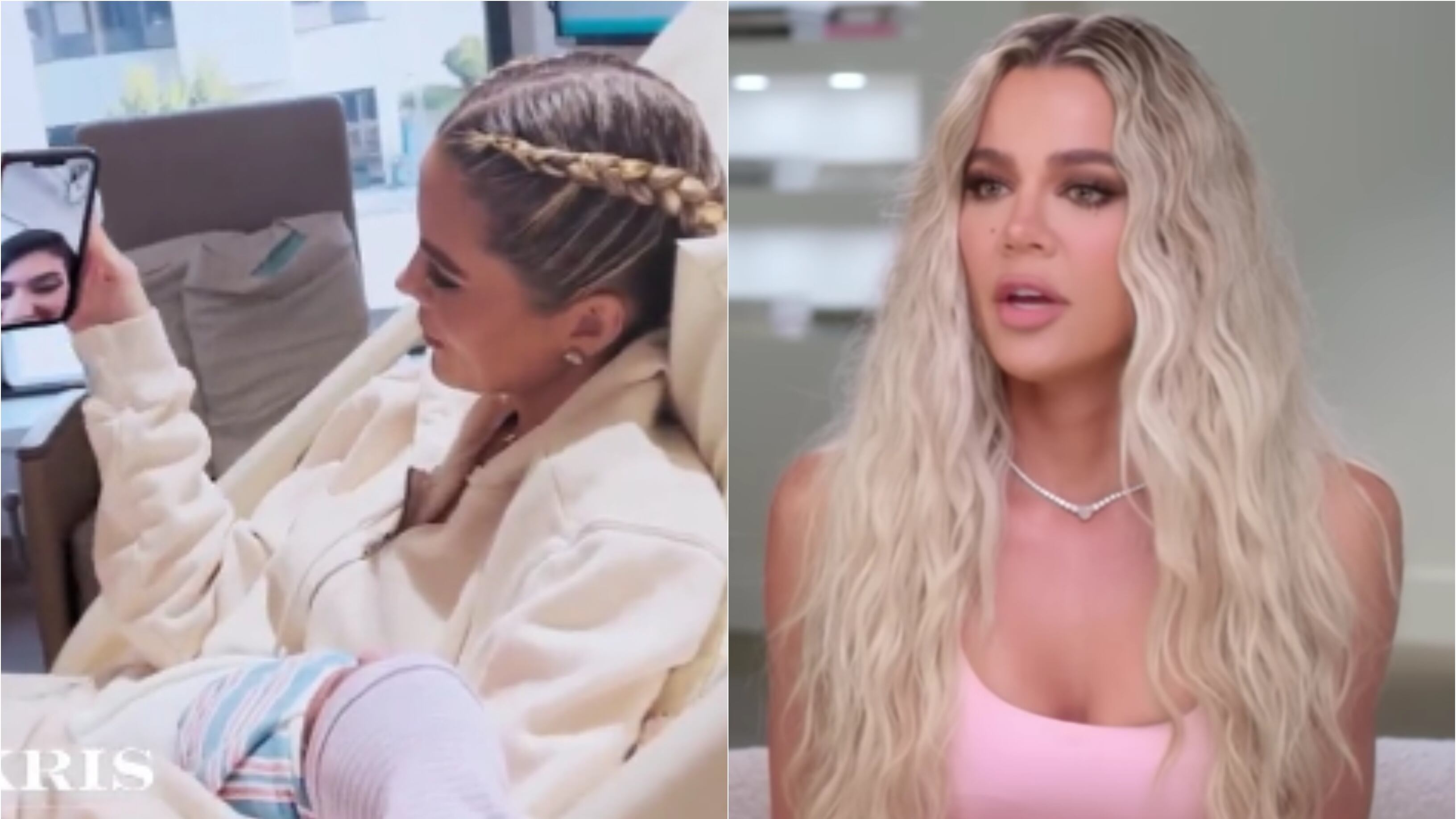 Khloé Kardashian encendió la polémica por mostrarse con el bebé que concibió vía surrogación