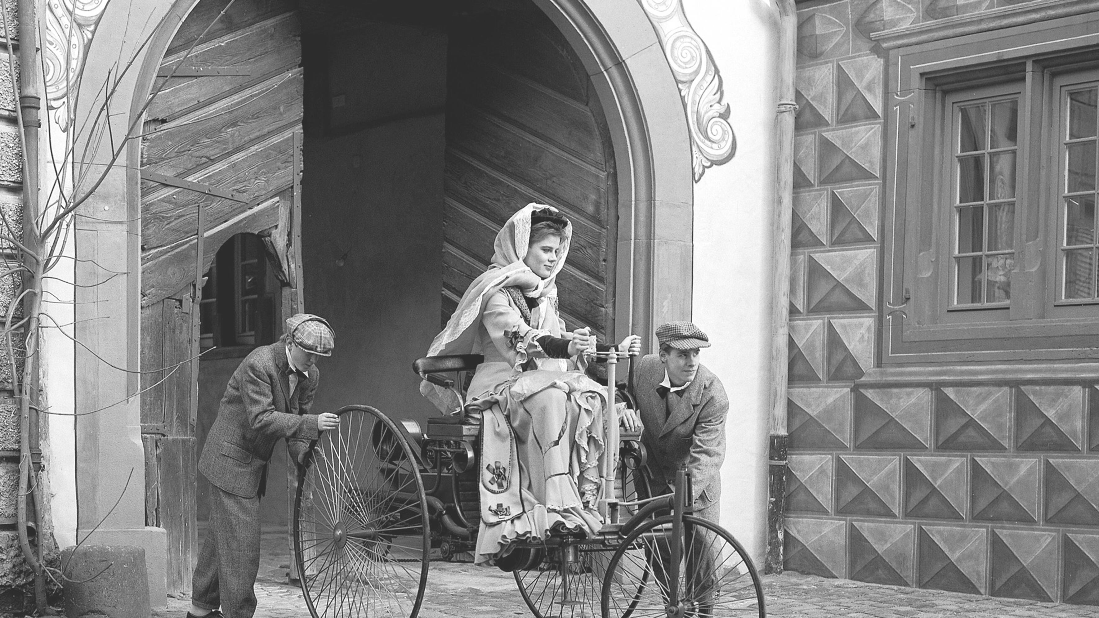 Recreación del viaje de Bertha Benz
