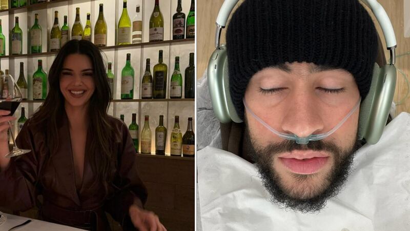 Kendall Jenner intentaría superar a Bad Bunny con sus amigos Hailey y Justin Bieber