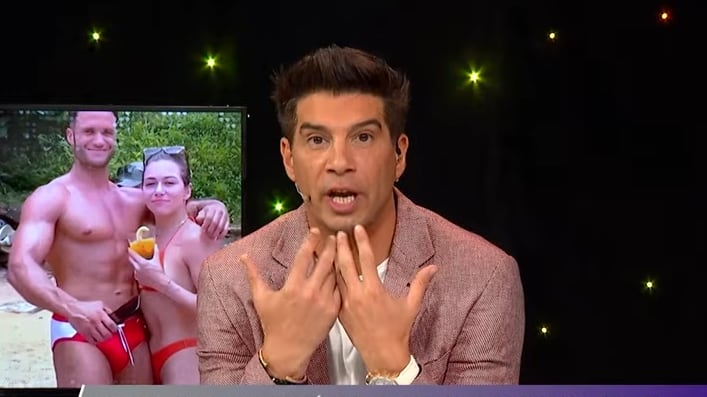 El conductor del programa farandulero aseguró que Alexandra "Chama" Méndez habría mentido al acusar a Fabio Agostino de haber agredido físicamente a su exnovia, la brasileña Gabrieli Moreira, quien ingresará hoy al reality "Tierra Brava".