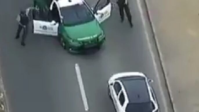 Detención a delincuentes, Carabineros con drones