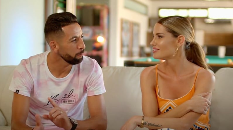 Gala Caldirola y Mauricio Isla | Captura: De tú a tú de Canal 13