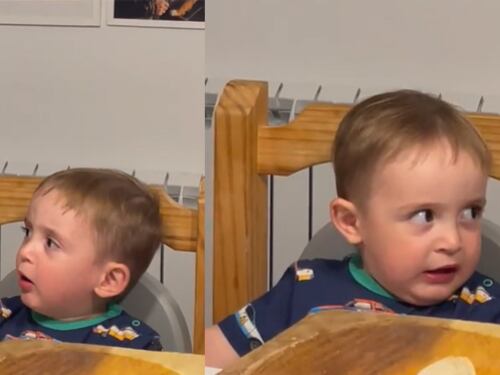 Bebé es viral por sus cómicas frases de fútbol