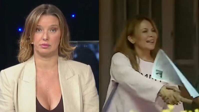 Claudia Schmitd y Cathy Barriga | Captura: Zona de estrellas y T13