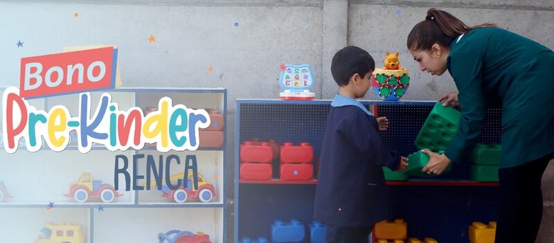 El municipio ofrece un bono pre-kinder para los vecinos de la comuna.