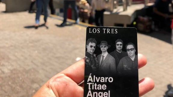 Tarjeta Bip! de Los Tres