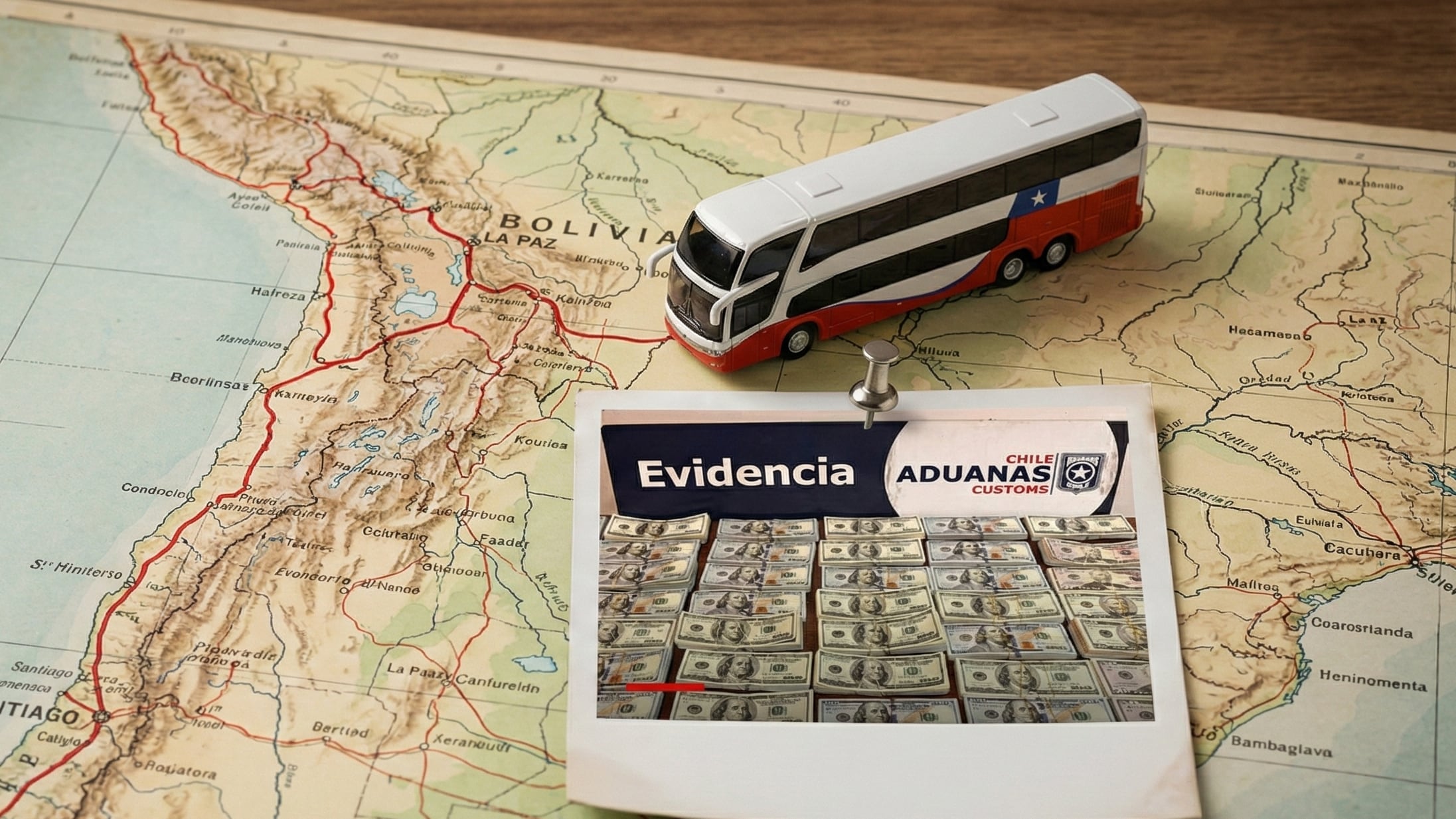 Los billetes estaban escondidos detrás de rejillas del aire acondicionado, en un método asociado al contrabando organizado de dinero.