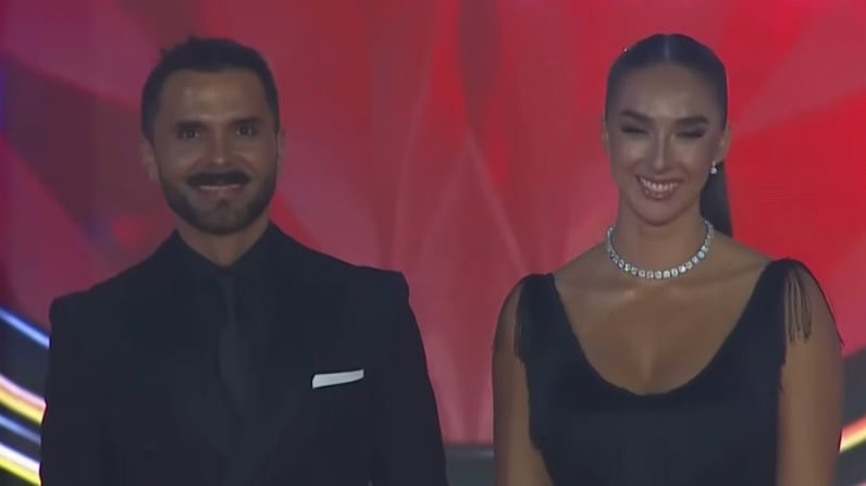 Álvaro Ballero y María José Reyes | Captura: Meganoticias