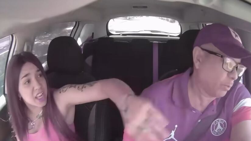 Conductor de aplicación fue agredido por pasajera: "Me dice que me vaya a mi país, que soy del Tren de Aragua”