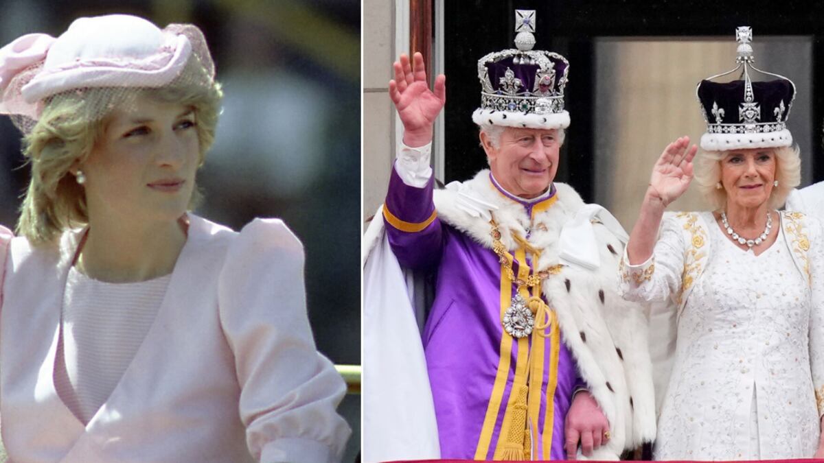 Lady Di / Rey Carlos III / Camila Parker