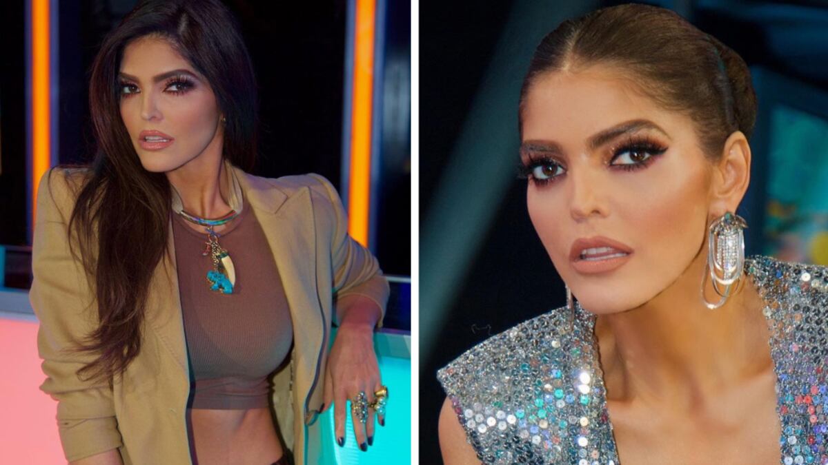 Ana Bárbara es jueza de la Academia, en donde ha brillado con sus looks a los 50 años