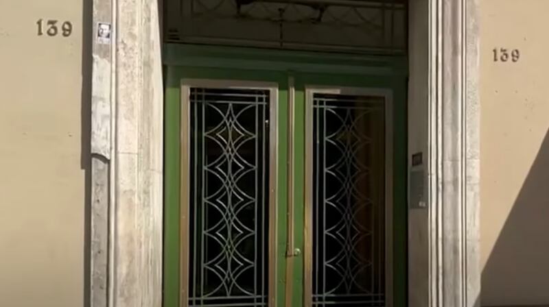 Edificio en centro de Santiago.
