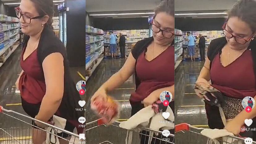 robo mechera embarzada