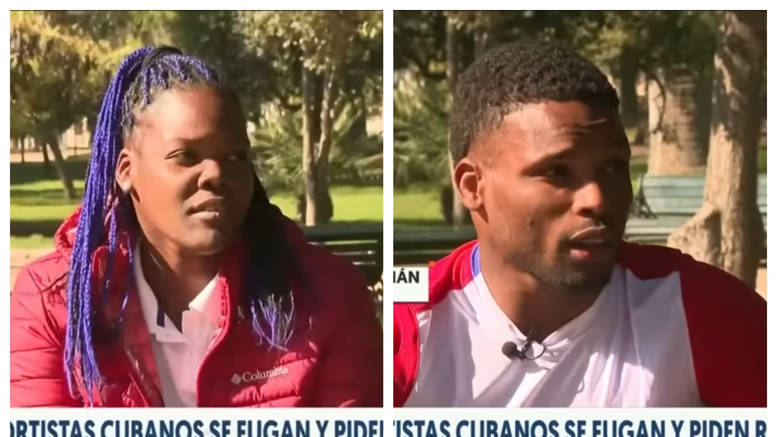 Los atletas caribeños relataron los motivos que tuvieron para desertar de la delegación de su país y pedir asilo en Chile tras competir en el torneo panamericano de la especialidad en nuestro país.