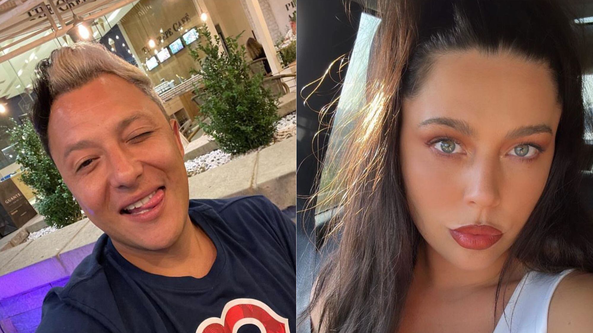 Sergio Rojas y Daniela Aránguiz