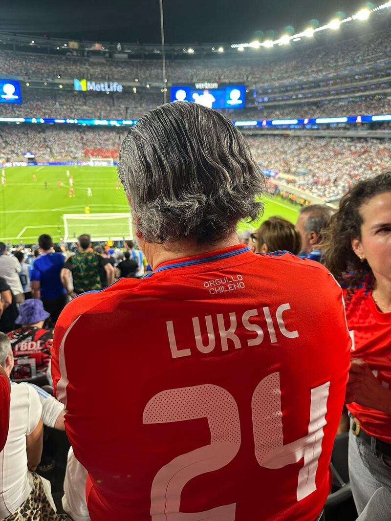 Andrónico Luksic en la Copa América