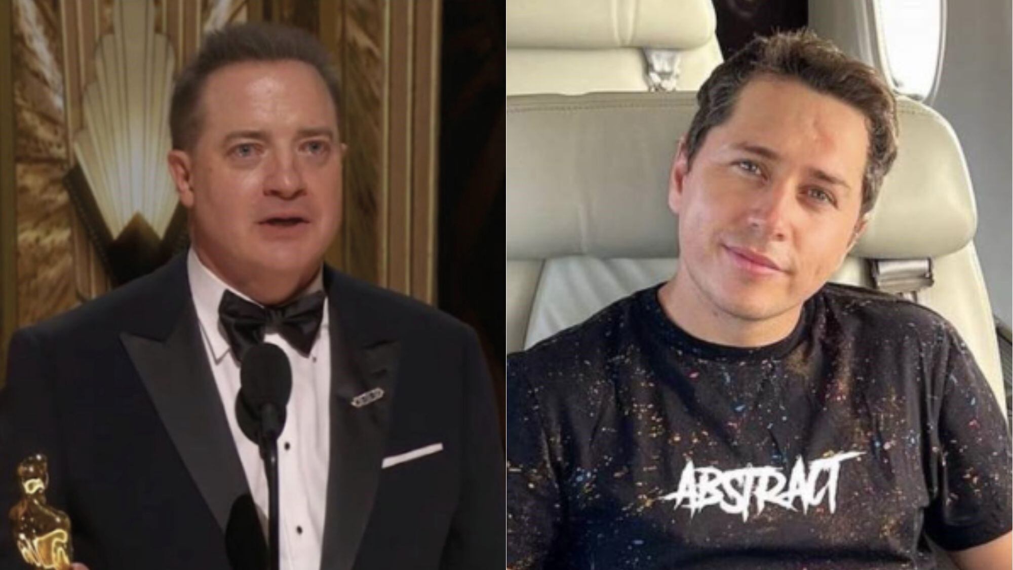 Karol Lucero y Brendan Fraser