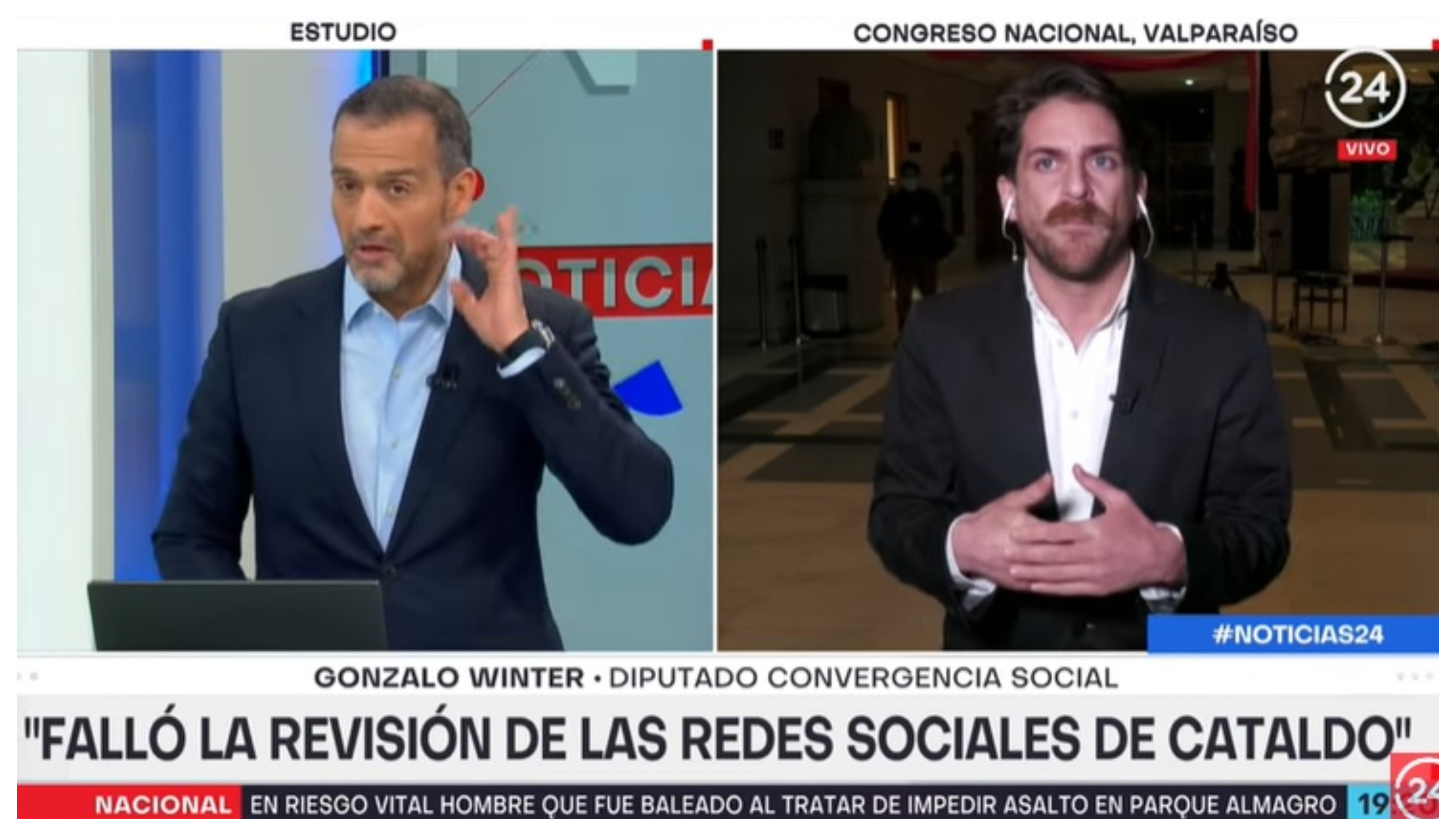 La frase del diputado Winter, respecto a las intenciones de la coalición de derecha con el Gobierno de Gabriel Boric, terminó por descolocar al periodista Iván Núñez.