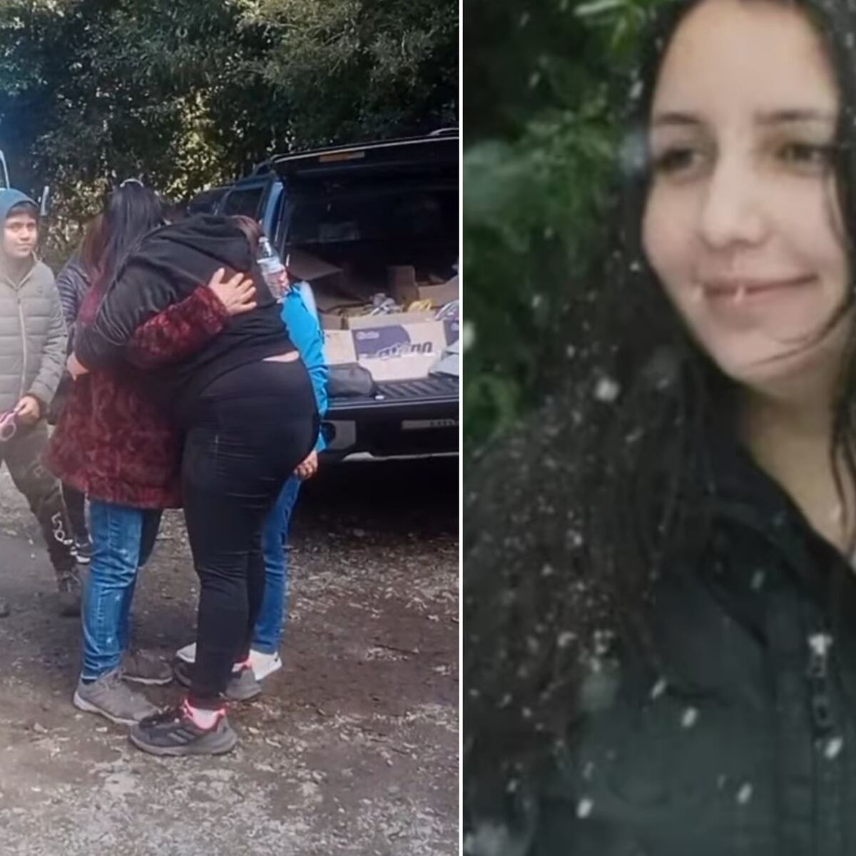 Javiera Coña rescatada tras 5 días perdida en Valle Cochamó Javiera Coña rescatada tras 5 días perdida en Valle Cochamó